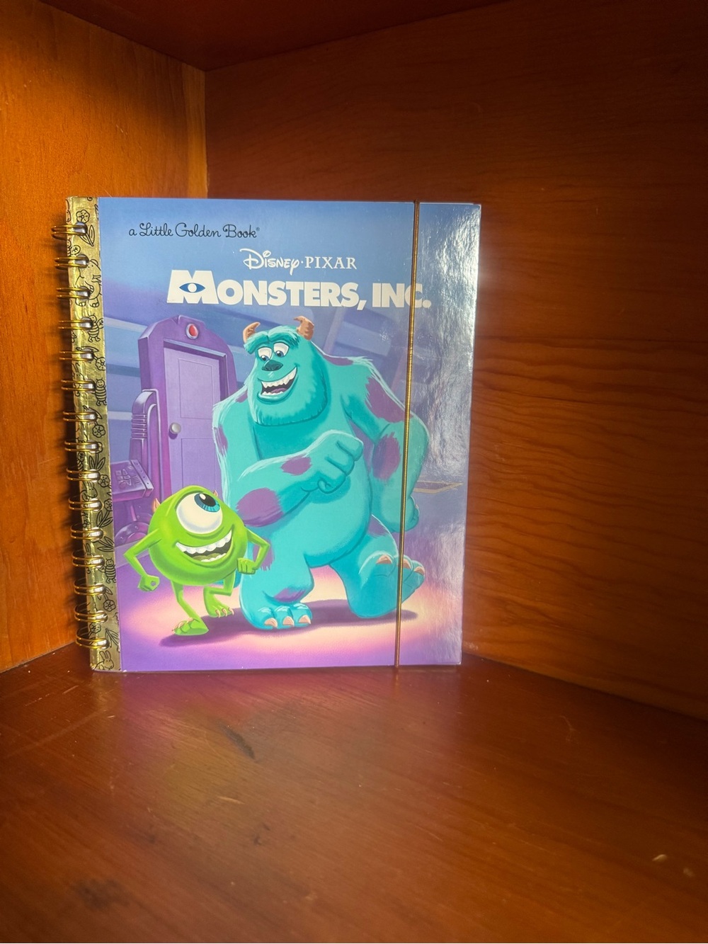 Monsters, Inc. Spiral Notebook — Teal & Green